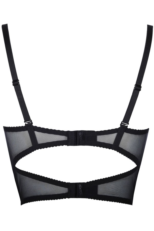♥ V-9031 Bustier Schwarz von Axami ♥ kaufen | Fesselliebe