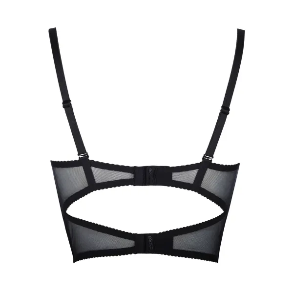 ♥ V-9031 Bustier Schwarz von Axami ♥ kaufen | Fesselliebe