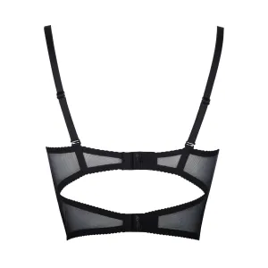 ♥ V-9031 Bustier Schwarz von Axami ♥