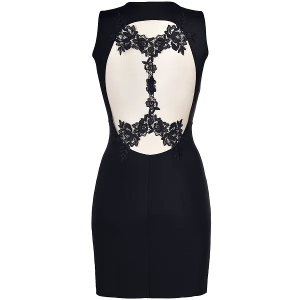 V-9209 Kleid Schwarz von Axami | Fesselliebe.de