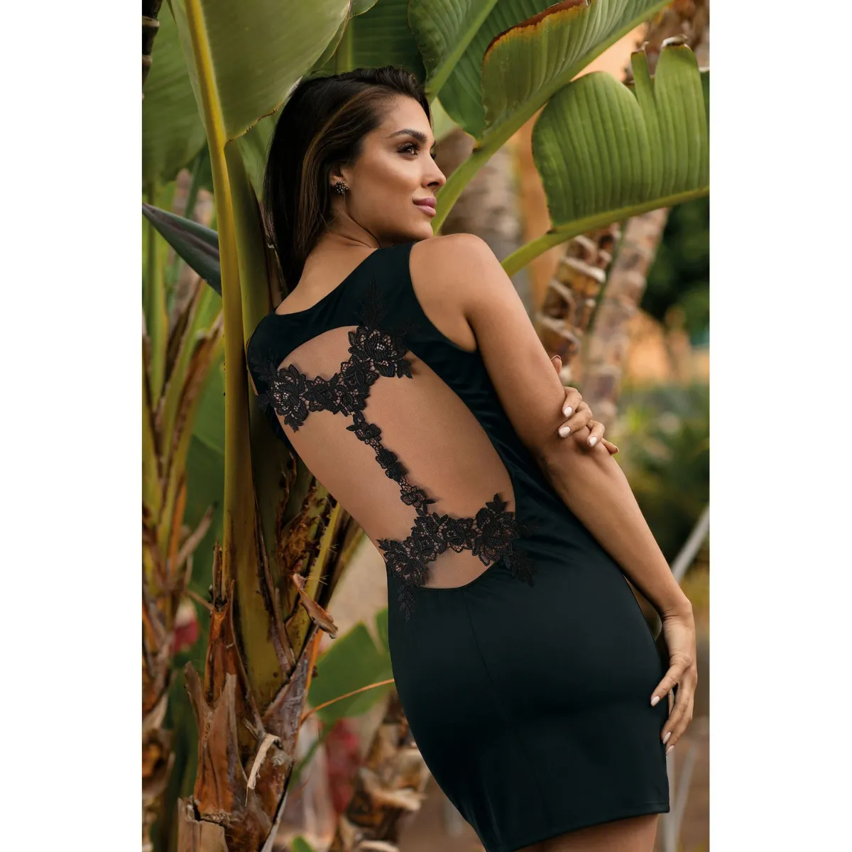 V-9209 Kleid Schwarz von Axami | Fesselliebe.de