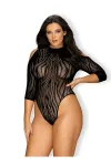 B130 Teddy Schwarz Size Plus von Obsessive Size Plus kaufen - Fesselliebe