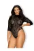 ♥ B130 Teddy Schwarz Size Plus von Obsessive Size Plus ♥