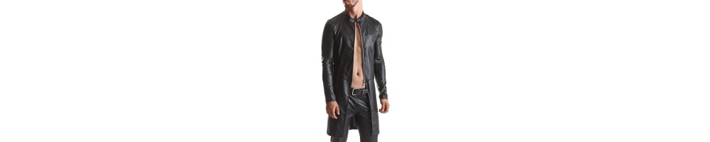 Wetlook Jacken & Shirts für Männer bei Fesselliebe